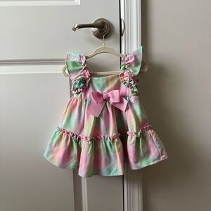 Pastel Ruffle Dress